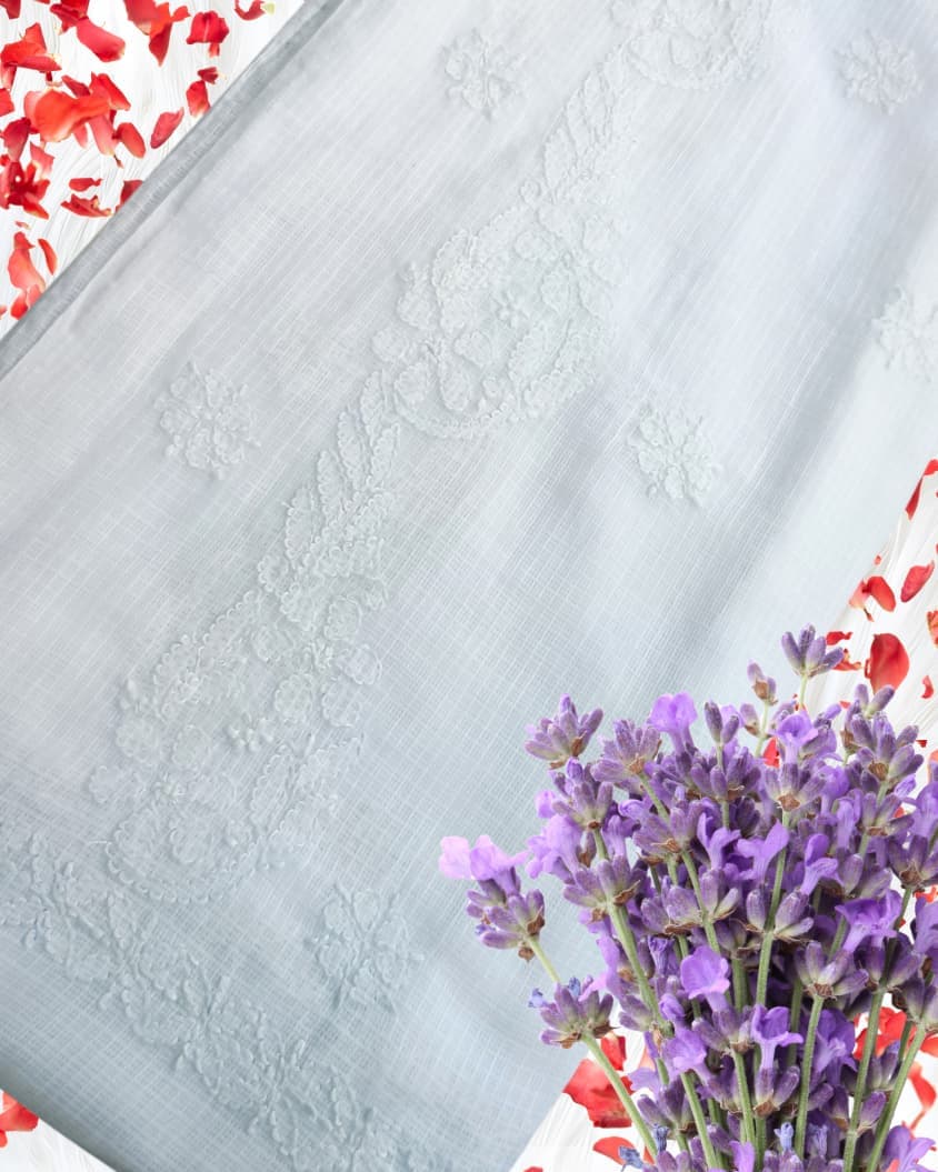 CHIKANKARI Dupatta Collection Lucknowi Chikankari view 4